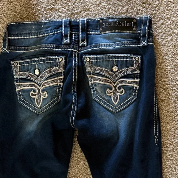 Rock Revival Women's Arisa Skinny Jeans Size 29 - Picture 14 of 16